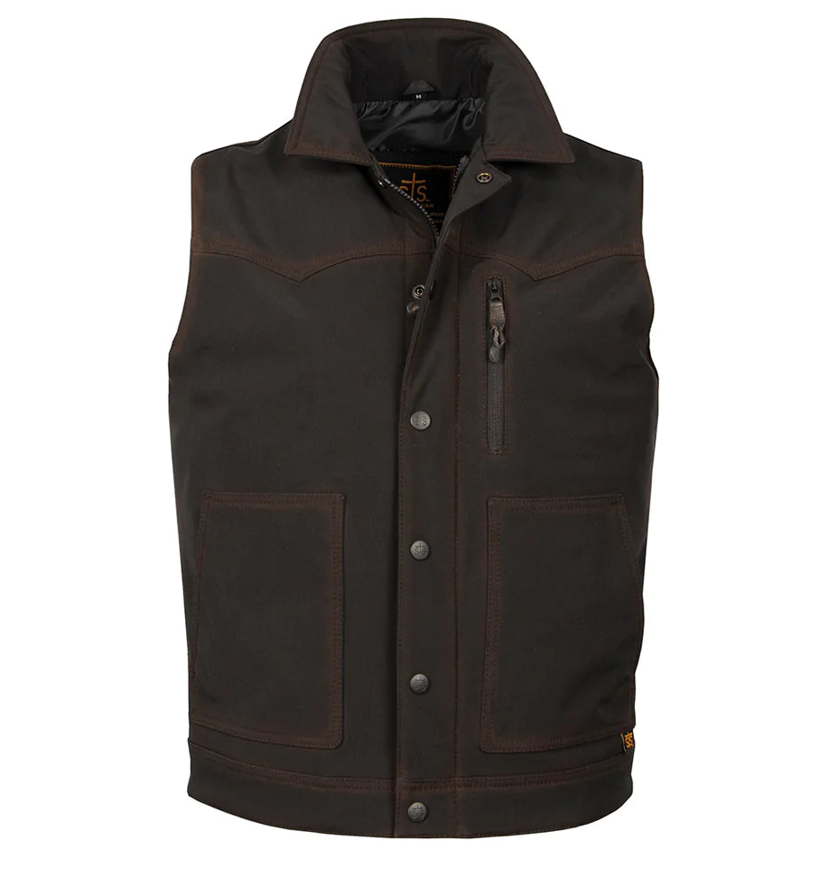 Outerwear Men’s Spilled Whiskey Softshell Vest STS3421