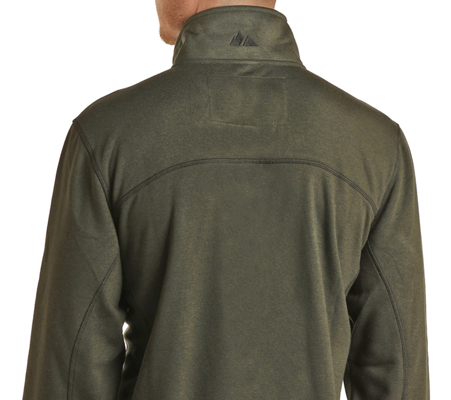 Outerwear Men’s Heather Knit Quarter Zip PRMO91RZYD