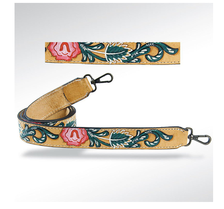Accessories Purses American Darling Painted Purse Strap ADSTF106