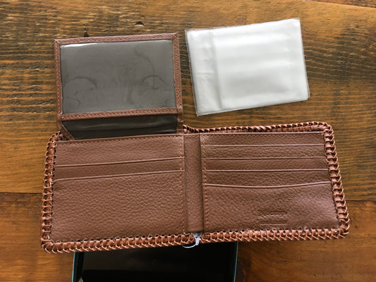 Wallet Nocona tooled leather N5421008 Bi-Fold