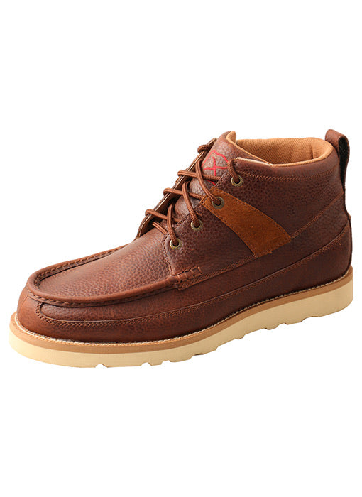 Shoes Men’s Twisted X Leather Active Crape Sole Lace up shoe Leather MCA0042