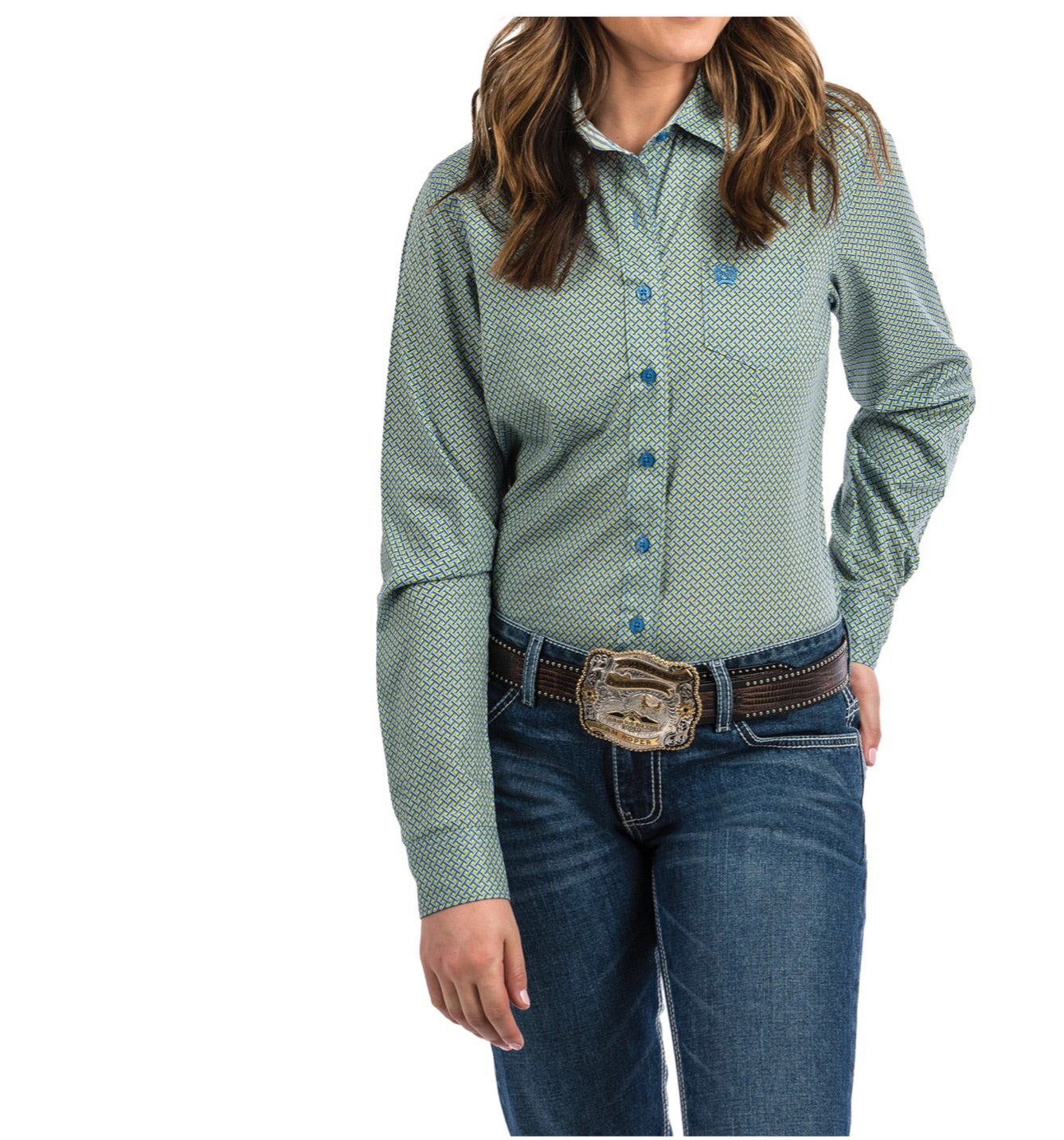 Shirts Women’s Cinch Button Up MSW9164099