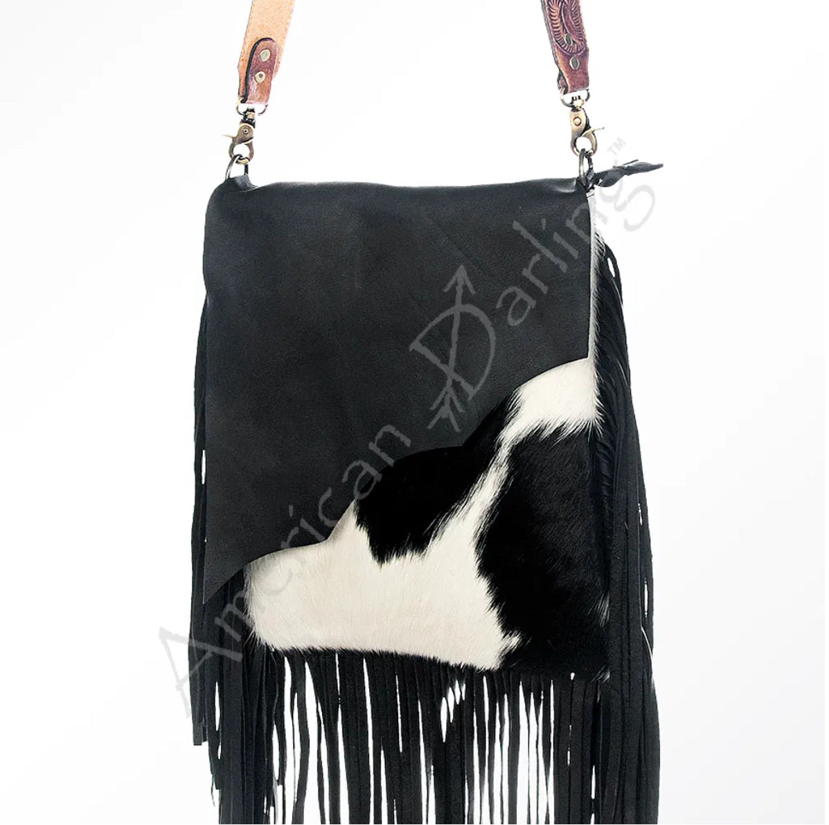 Purses American Darling Cow Hide Off the Shoulder Bag ADBGZ137BKW