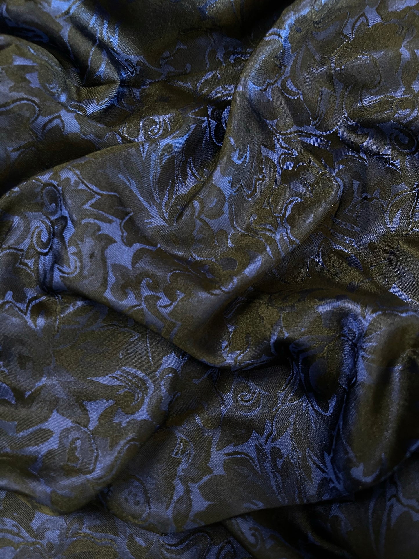 Wild Rag Scarf Wyoming Traders Baroque Indigo BQI