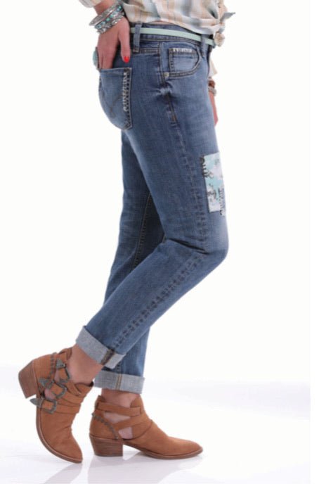 Jeans Women’s Cruel Rhyon bucking horse patch CB15154001