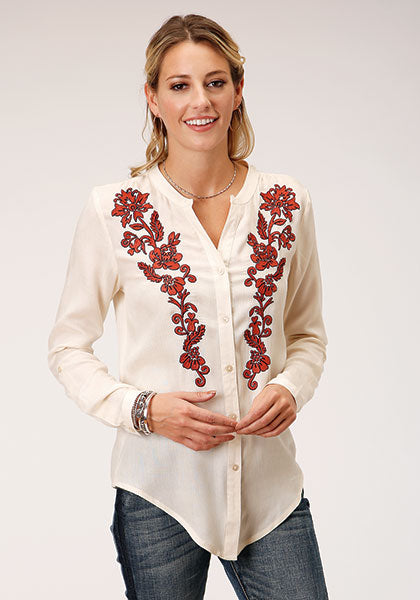 Shirts Women’s Roper Embroidered Floral 03-050-0565-7069