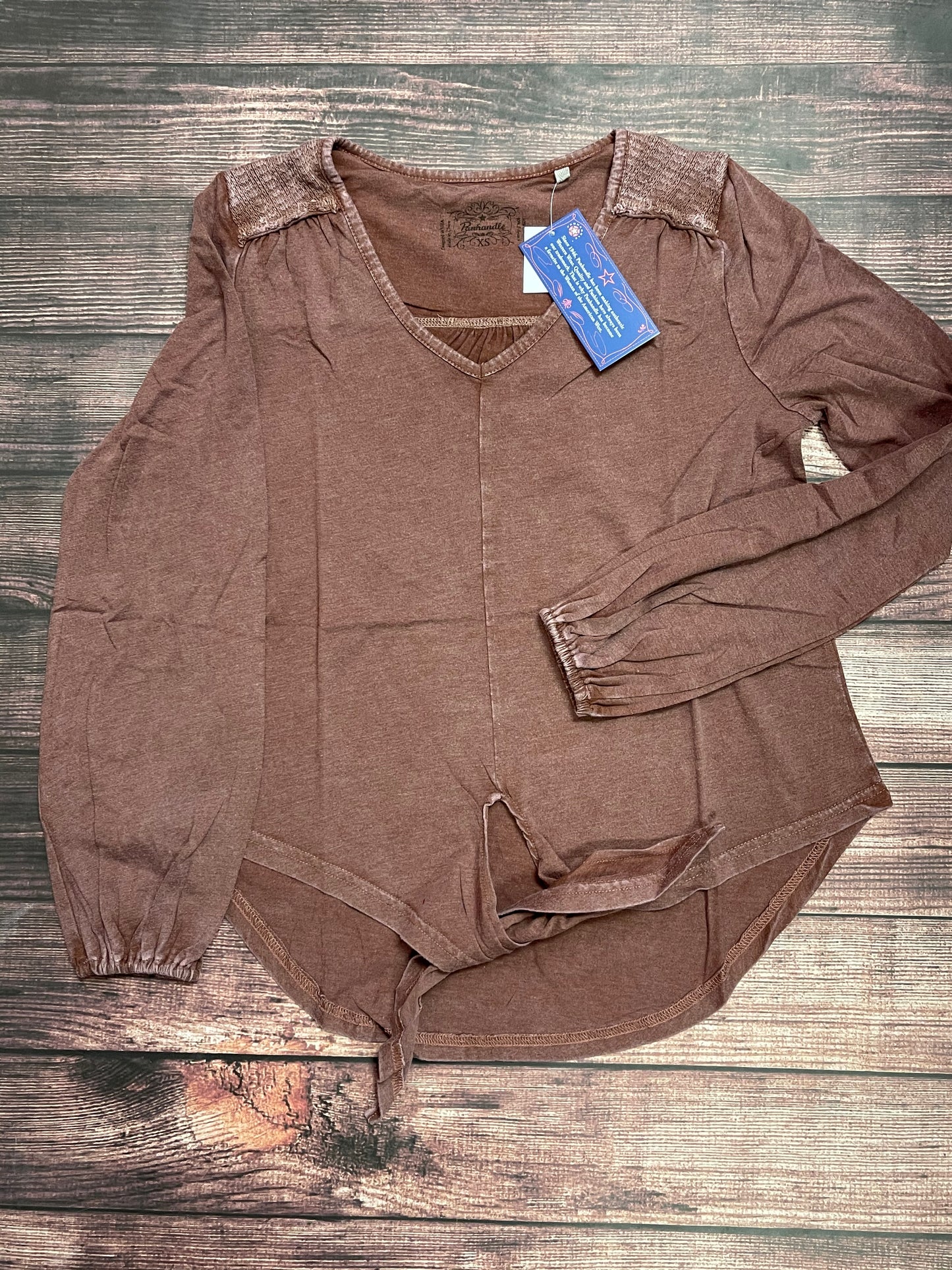 Shirts Women’s Panhandle Blouse Brown WLWT52R018