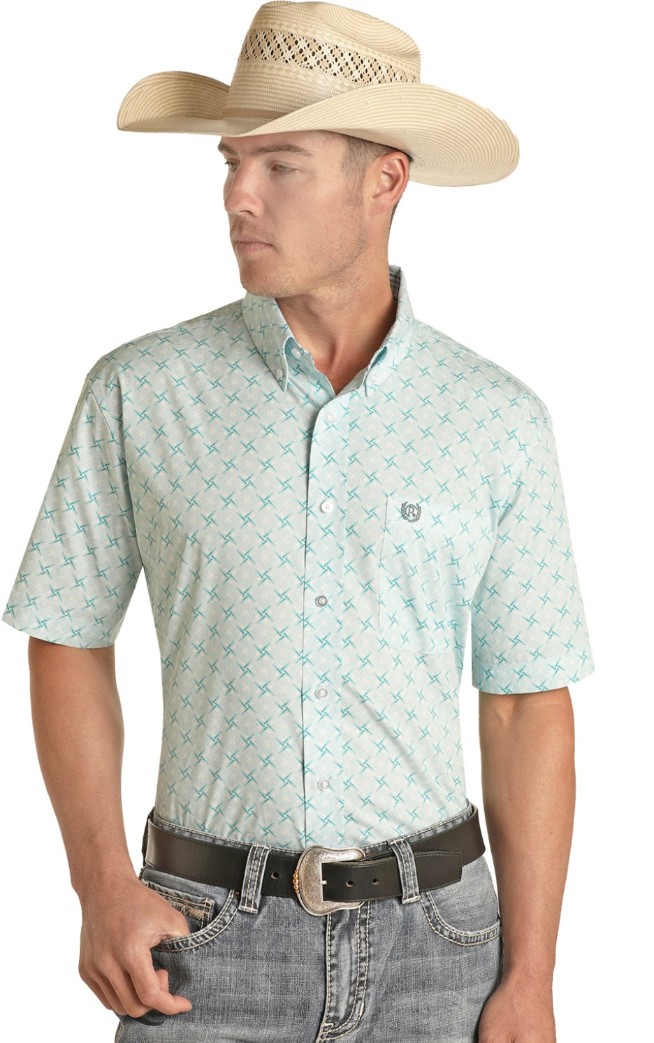 Shirt Men’s Panhandle Short Sleeve PSMS1DR0LY