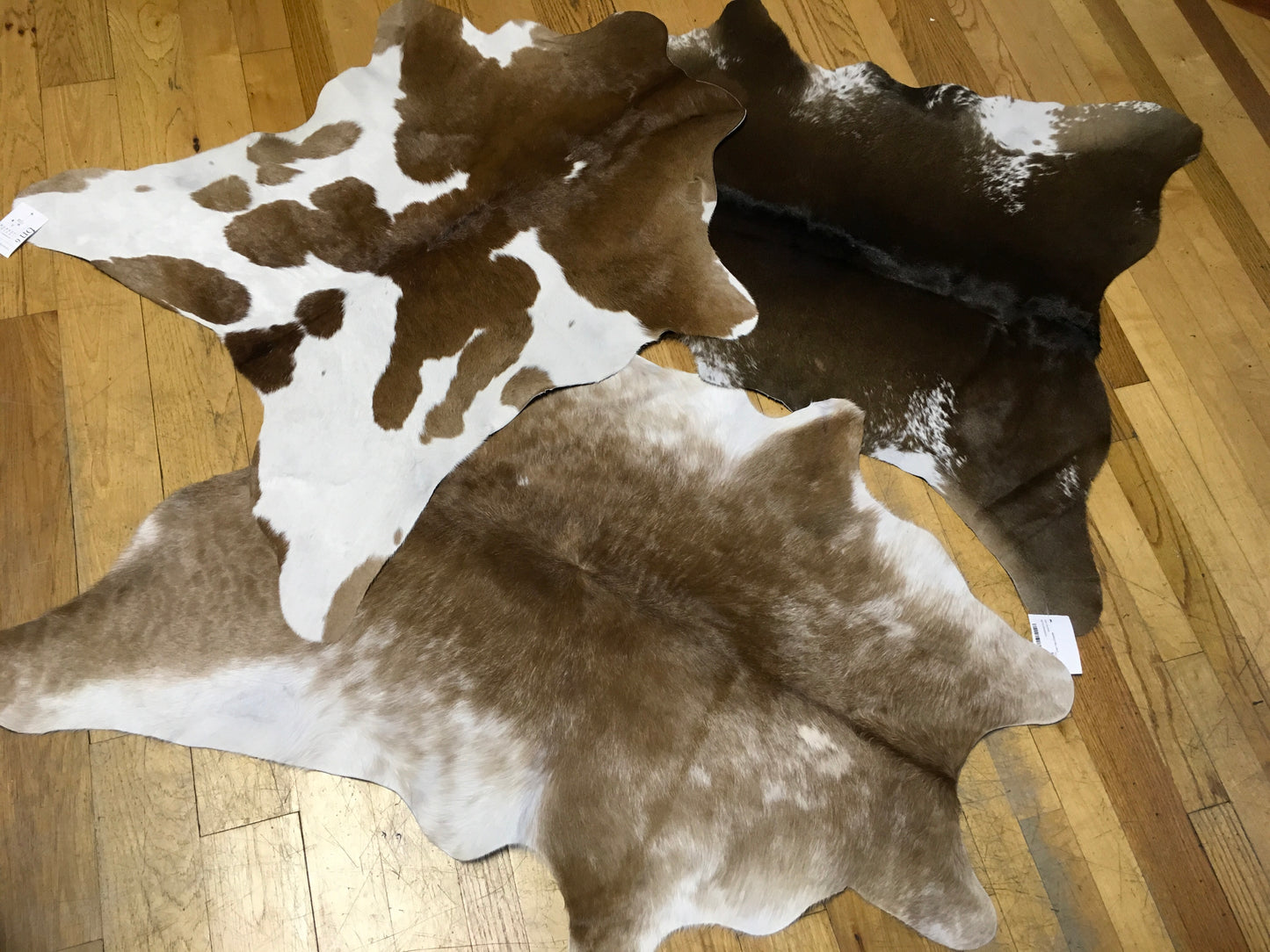 Cowhides BST/Cowhide Genuine Calfskin and Goat skins assorted colors