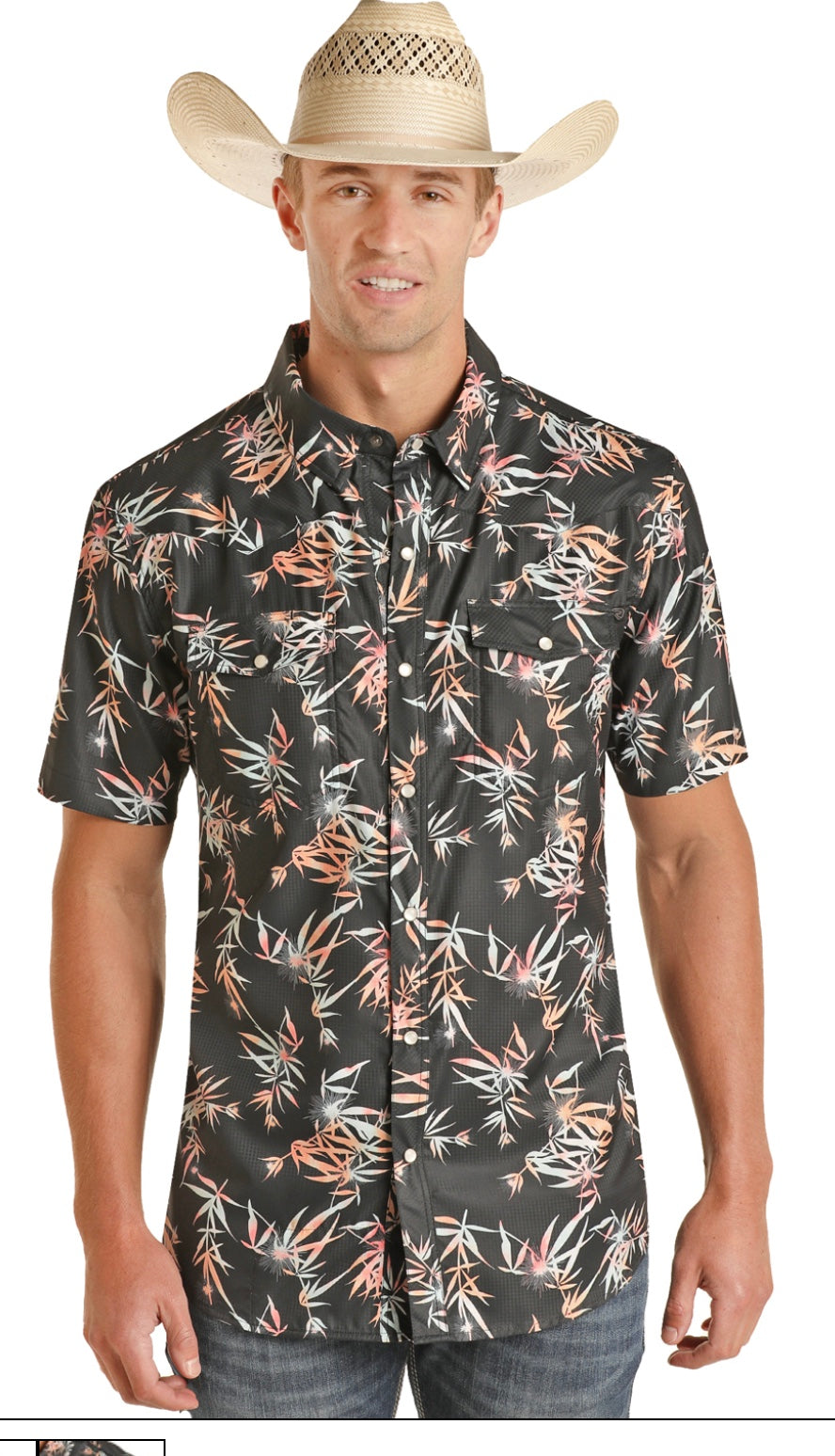 Shirt Men’s Tropical Panhandle RRMS1SR0QS