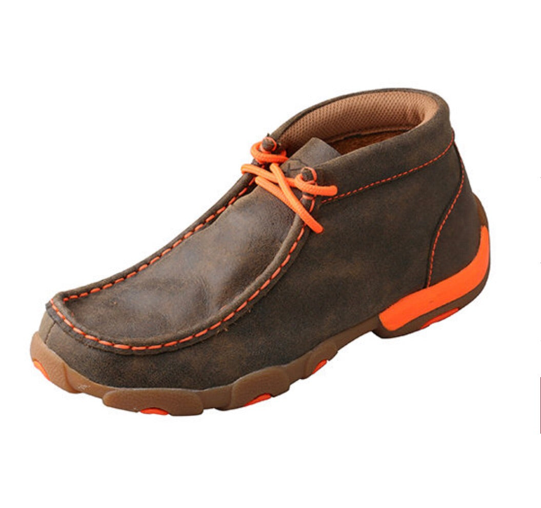 Shoes Kid’s Twisted X Orange YDM0006