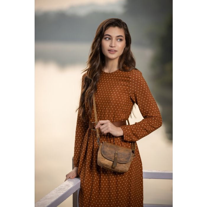 Purses Bags Myra Whispering WoodsLeather Bag S-2134