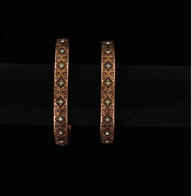 Jewelry Copper Hoops 29014