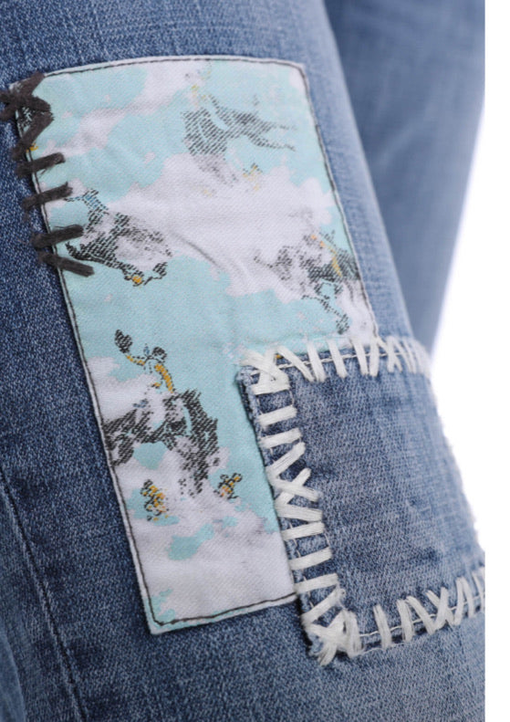 Jeans Women’s Cruel Rhyon bucking horse patch CB15154001