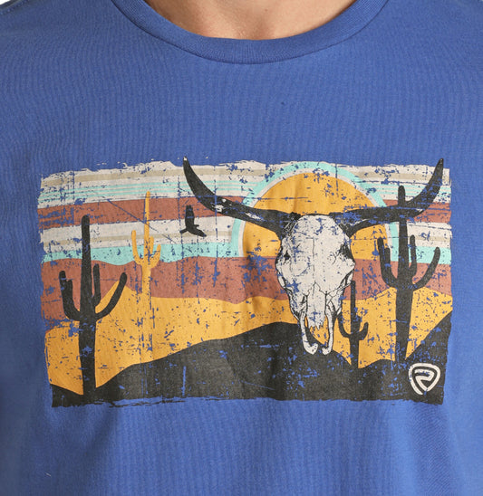 Men’s Tee Shirts Longhorn Graphic RRMT21RZMC