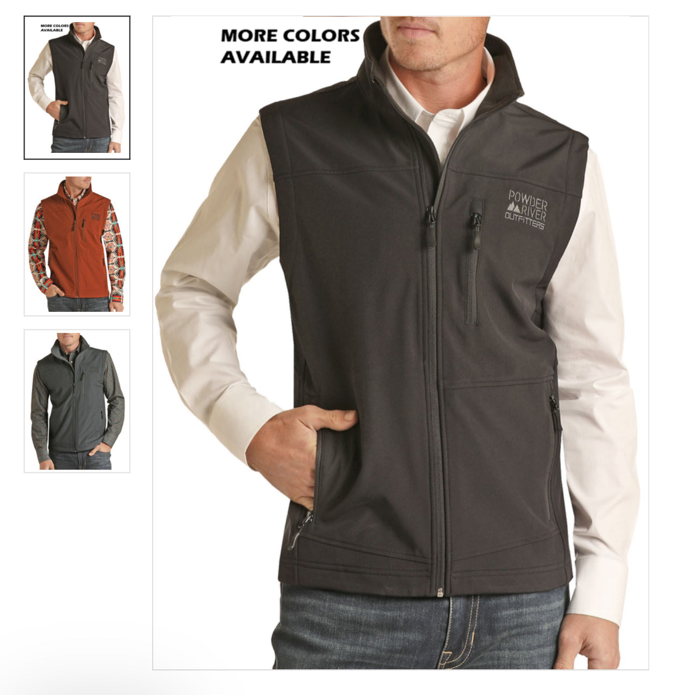 Outerwear Men’s softshell vest PRMO98RZYC