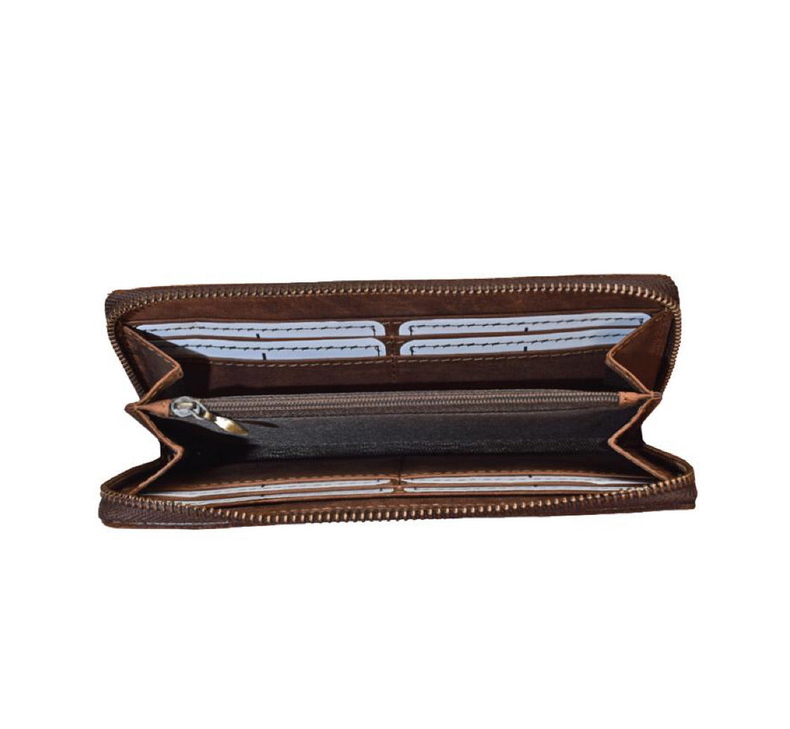 Wallet STS 62024 The Baroness Bi-Fold Zip Wallet STS62024,