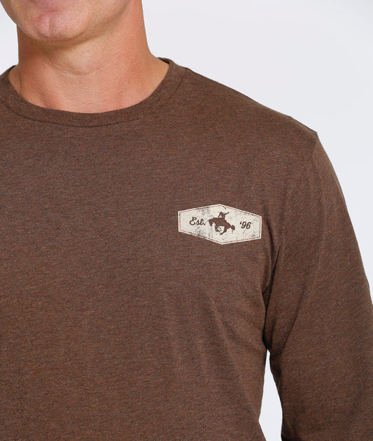 Shirts Men’s Cinch Brown Cinch Logo Tee MTT1721003
