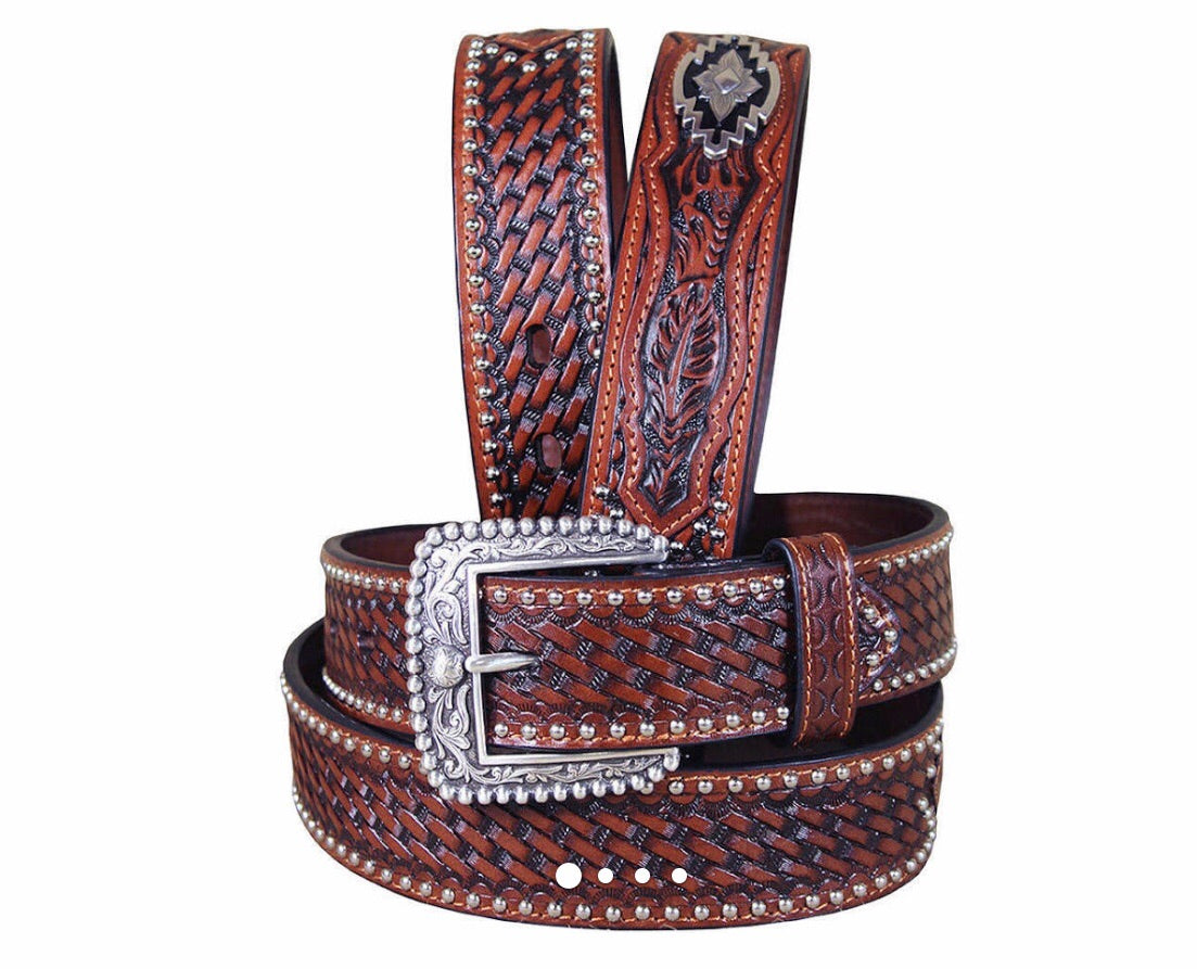 Belts Men’s diamond aztec