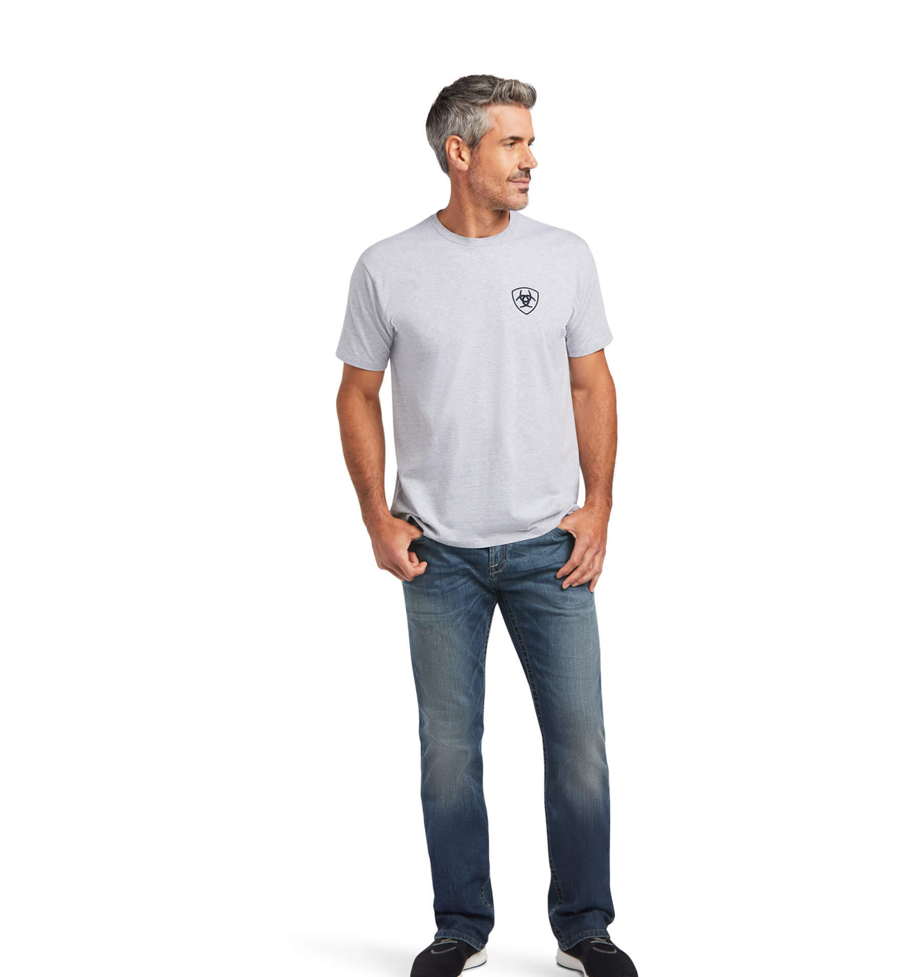 Shirts Men’s Ariat Flag Circle T-Shirt 10039929 ; DFKO-EE
