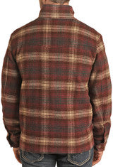 Outerwear Men’s Panhandle Wool Plaid Coat