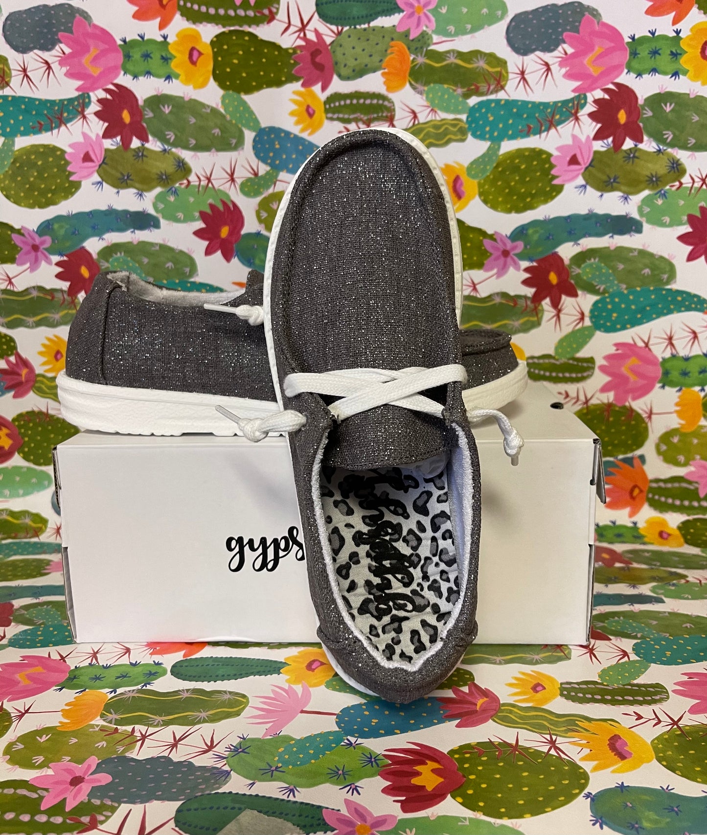 Shoes Kid’s Lil Holly Shine Charcoal KGJSP0015-010