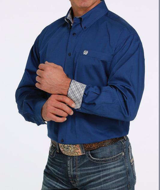 Shirts Men’s Cinch Royal Blue MTW1105445