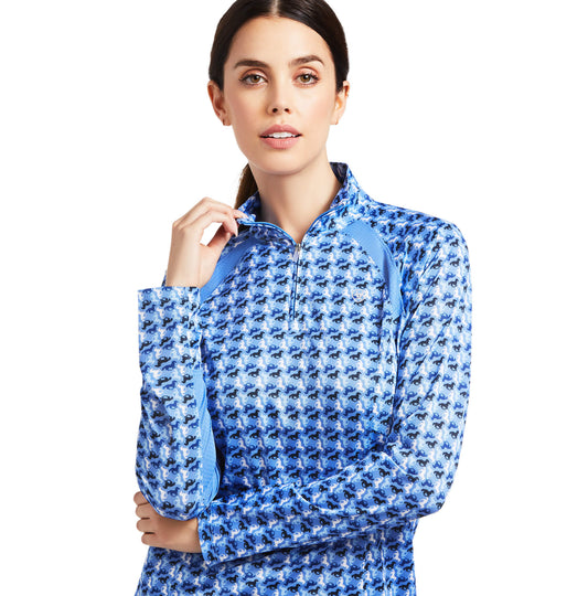 Shirts Women’s Ariat Sunstopper 2.0 1/4 Zip Baselayer 10039355 FFKO-EE