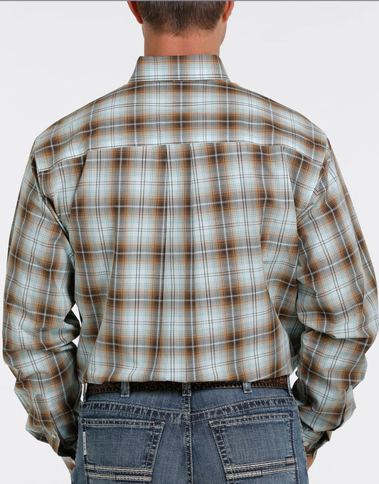 Shirts Men's Cinch Brown MTW1105376
