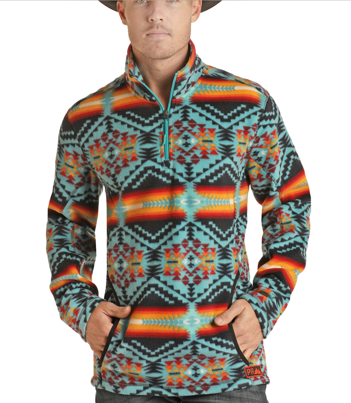 Outerwear Men’s Aztec Fleece Pullover PRMO91RZXV