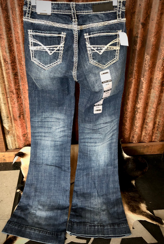 Jeans Women’s MidWash MidRise Trouser Jeans W8M9516