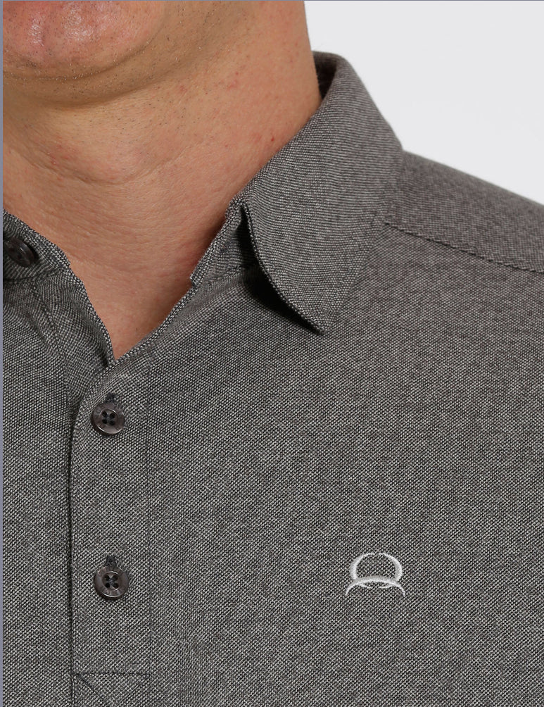 Shirts Men’s Cinch Arenaflex Polo Gray MTK1863016