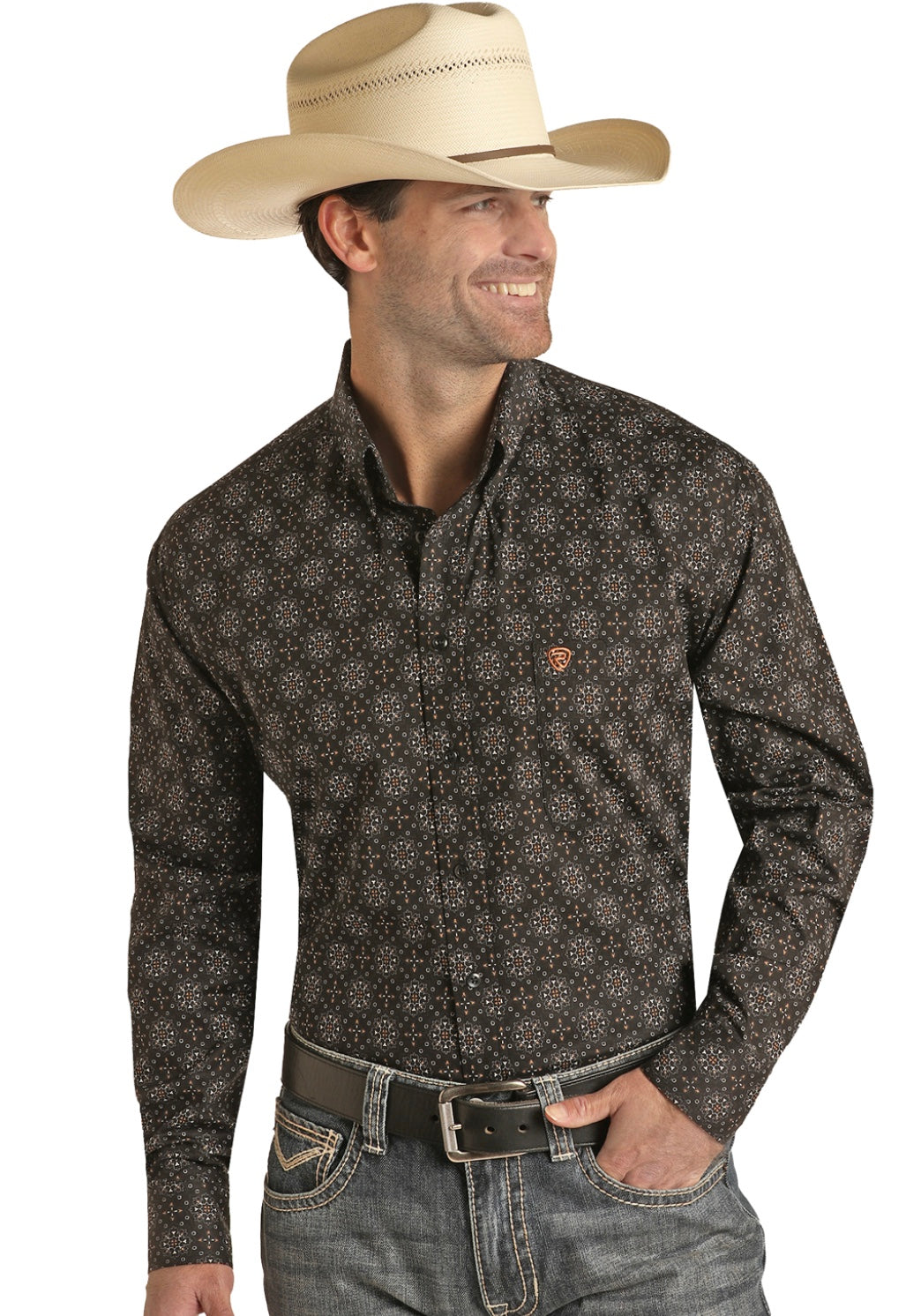 Shirts Men’s Rock&Roll Medallion RRMSODR0QH