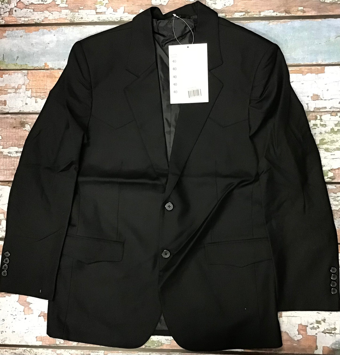 Outerwear Men’s Wyoming Traders Polyester Sport Jacket Black SPB