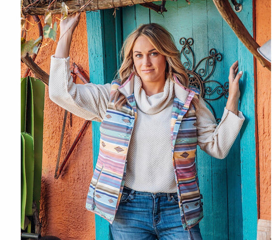 Outerwear Women’s STS Ranchwear STS 3959 Sunset Sealy Vest