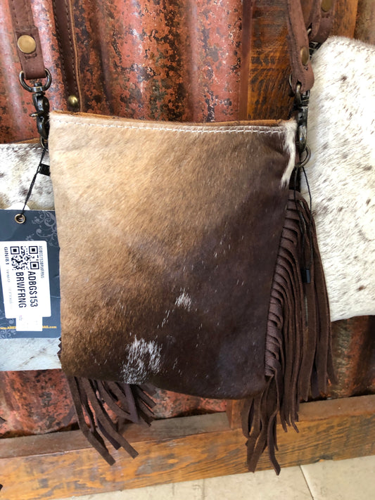 Purses Bags American Darling ADBGS153BRWFRNG