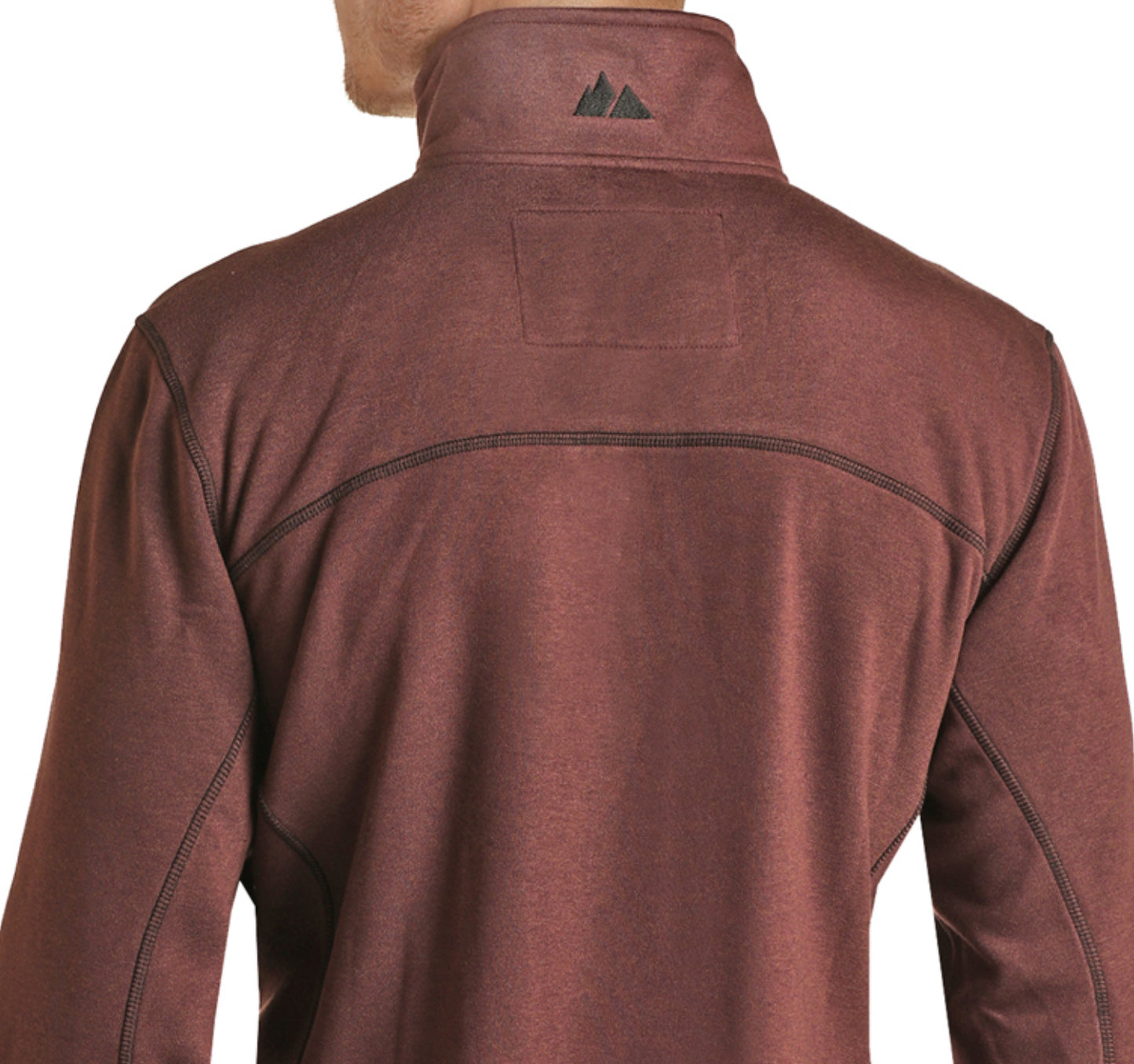 Outerwear Men’s Heather Knit Quarter Zip PRMO91RZYD