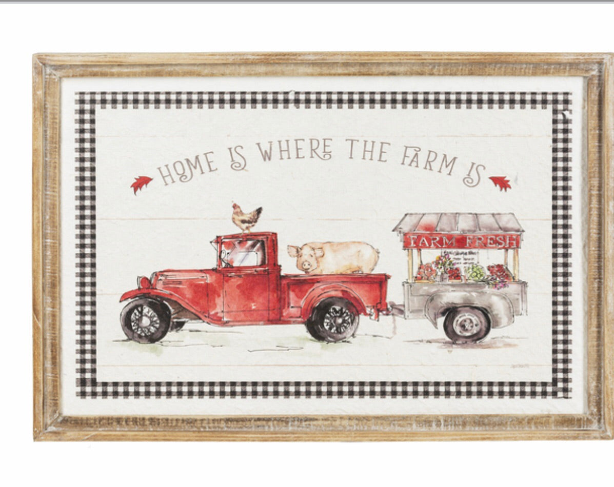 Giftware Home Decor pig and truck Ganz CB172590