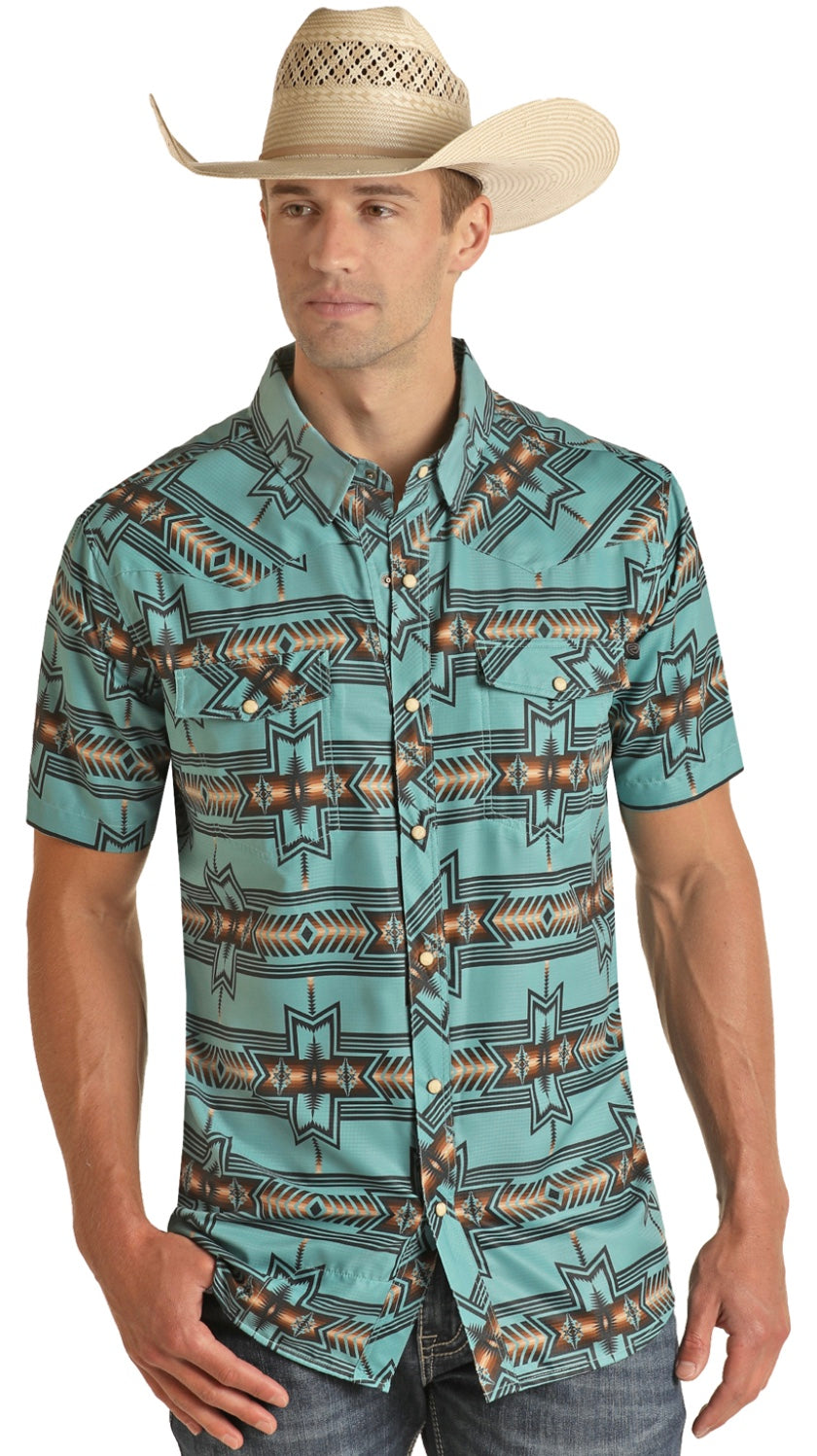 Shirt Men’s Aztec Panhandle RRMS1SR0QN