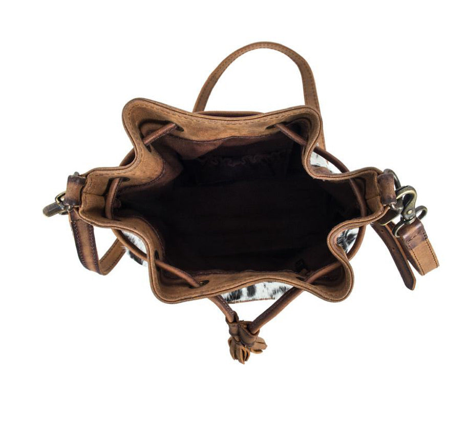 Purses STS Cowhide Bucket Bag STS32671