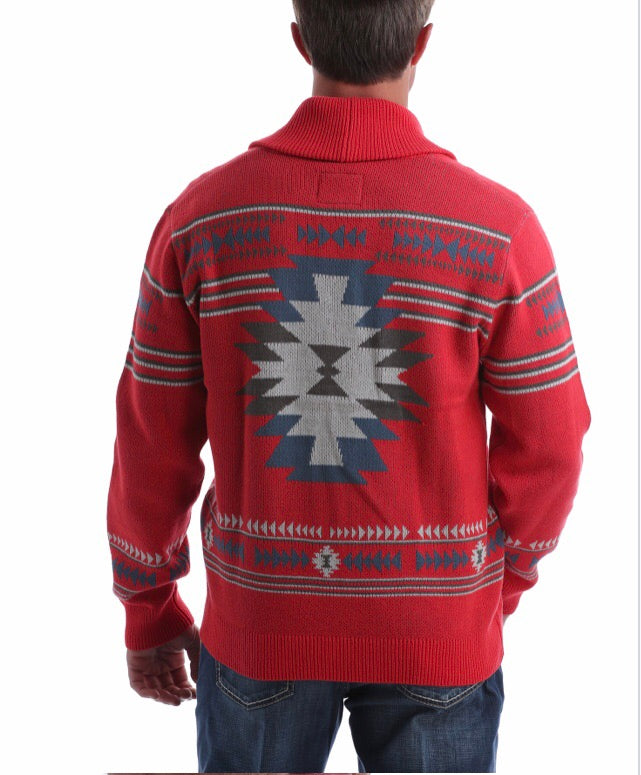 Women’s Red Cinch Sweater MWK1544008 clearance exchange only no refunds on sale items Outerwear