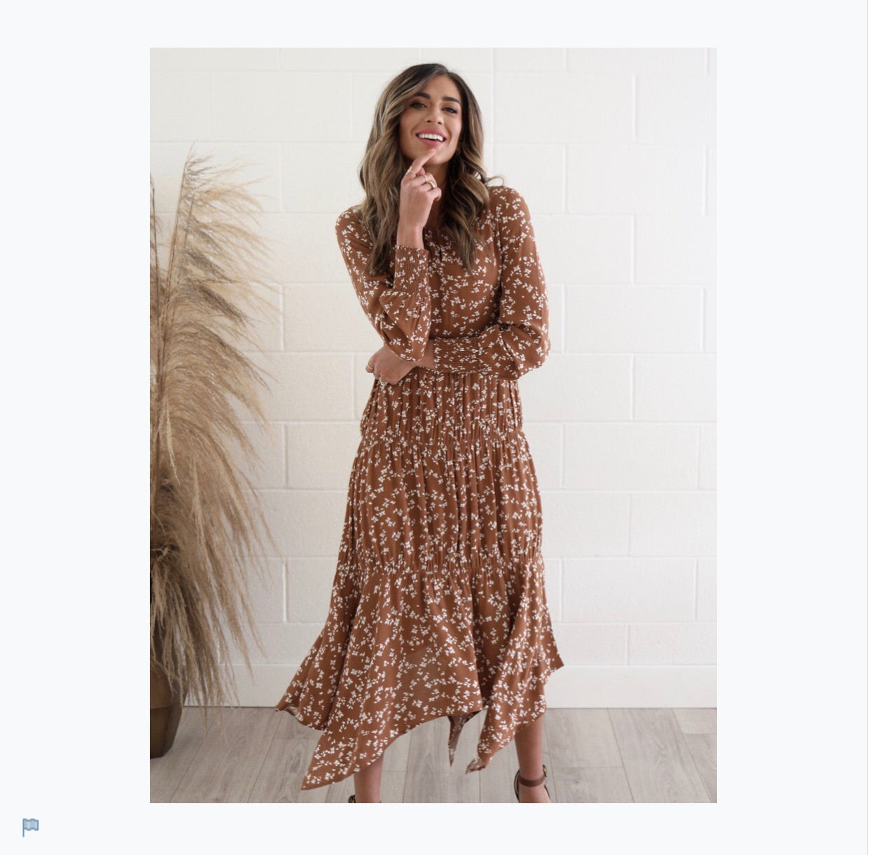 Dresses MSD202018 Sierra Copper Floral Dress