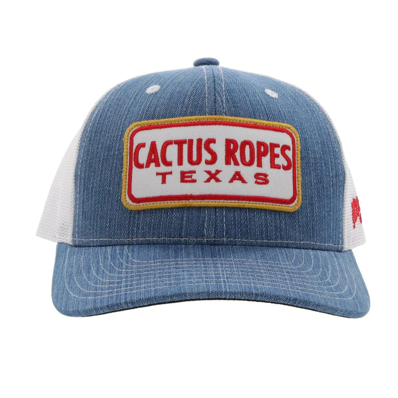 Ball Caps Hooey CR080 Cactus Ropes Trucker Hat