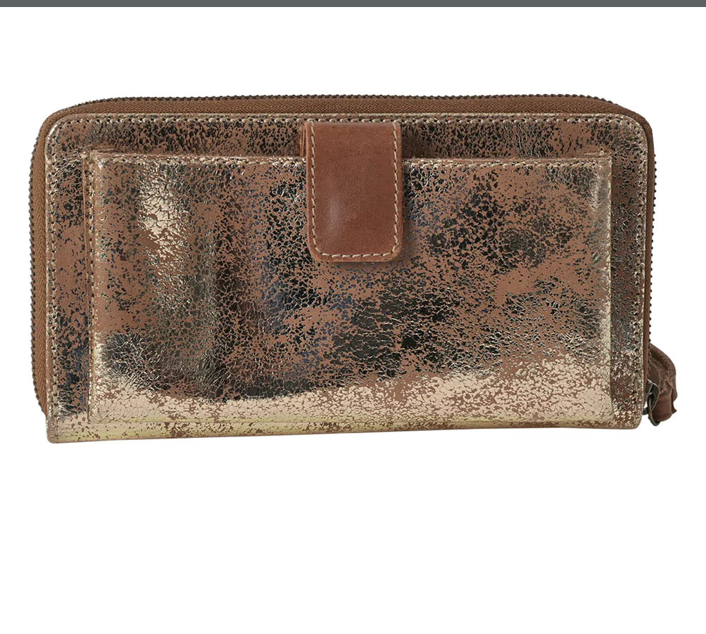 Purses Wallets STS Ranchwear FLAXEN Roan Bentley Wallet STS62128