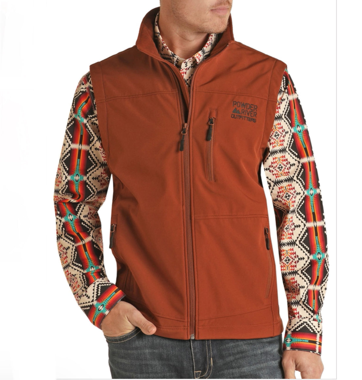 Outerwear Men’s softshell vest PRMO98RZYC