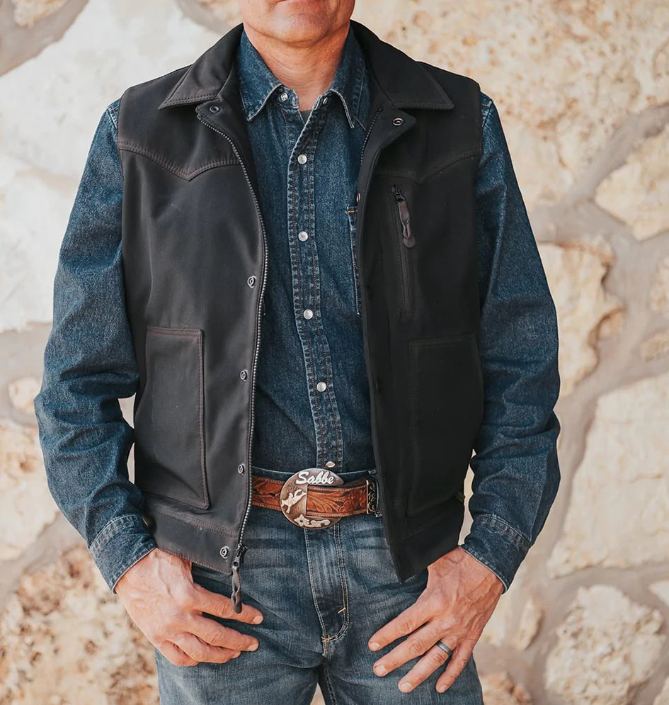 Outerwear Men’s Spilled Whiskey Softshell Vest STS3421