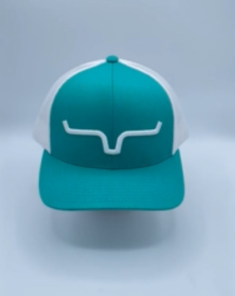 Caps Kimes Weekly Trucker Teal White