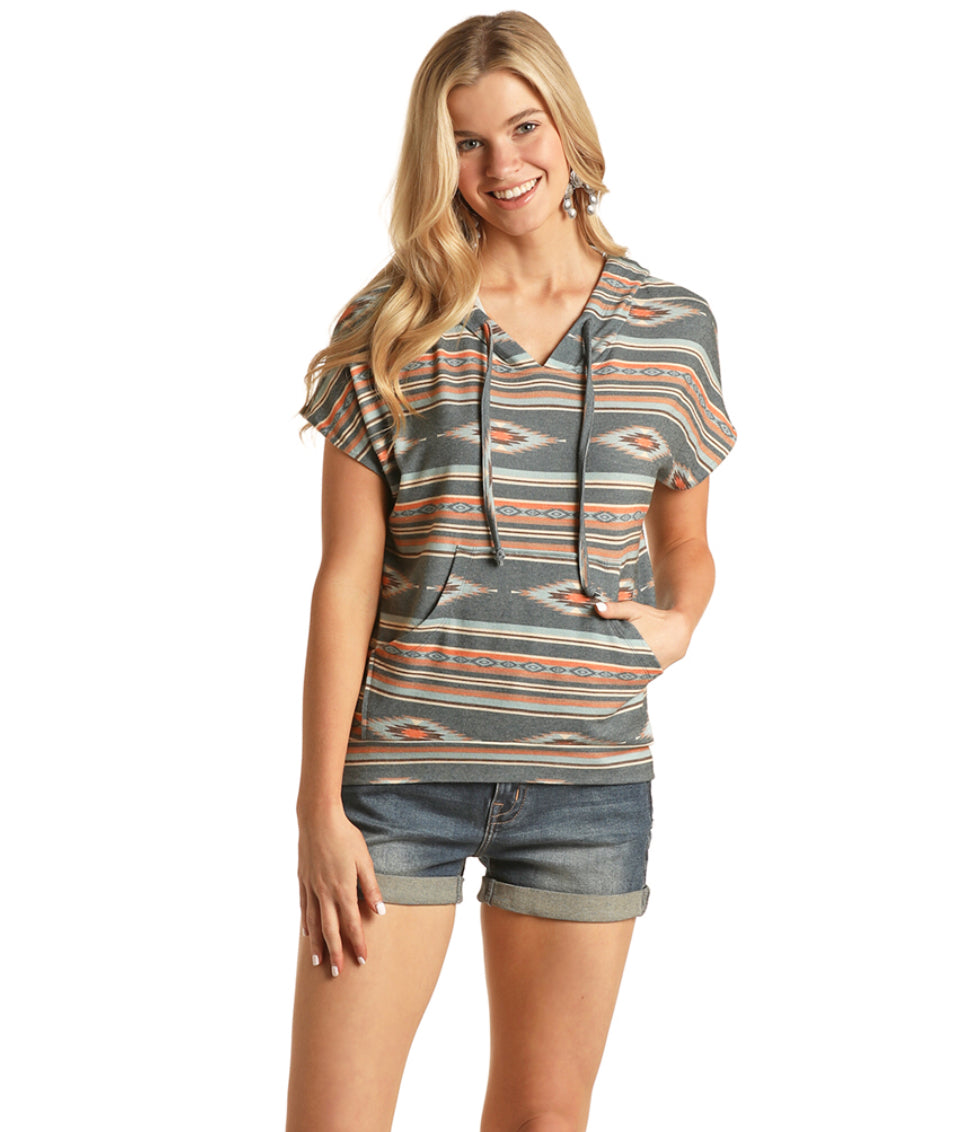 Women’s Hooded Tee Shirts 049T2351