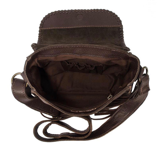 Purse genuine leather SELAH'S SADDLE STS32648