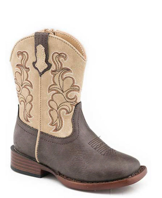 Boots Kid’s Roper Blaze Brown 09-016-0191-3089; 09-017-0191-3089 and 09-018-0191-3089